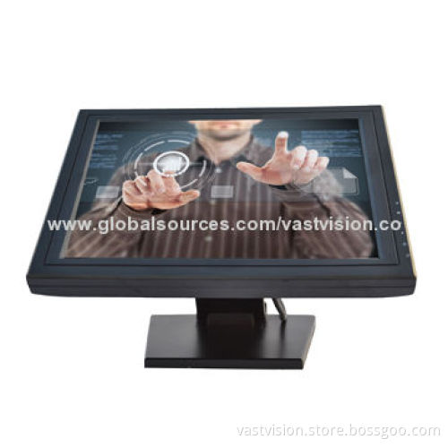 15-inch POS Touch Monitor for Information Query Terminals, 110 to 220V Input